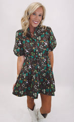 Wildflower Grove Dress (brown)