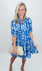 Blue Willow Dress