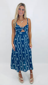 Sapphire Stroll Dress