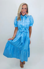 Stripe Right Midi
