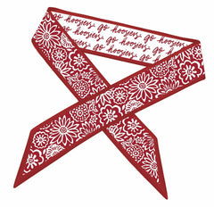 Hoosier Skinny Scarf