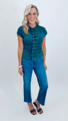 Poised Perfection Top (green)