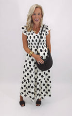 Dot Dot Maxi Dress