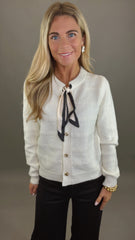 Paris Lane Cardigan (cream)