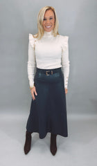 Harper Street Skirt (midnight blue)