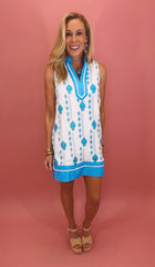 Bluebell Breeze Shift Dress