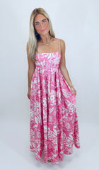 Island Tie Affair Maxi Dress