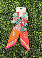 Polo Scarf Scrunchie