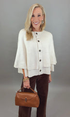 Cape Escape Cardigan (ecru)