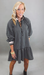 Zip Code Dress (black)