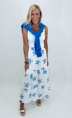 Seabreeze Tiered Maxi Skirt
