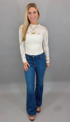 Sheer Confidence Top (cream)