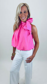 Tied to Perfection Top (pink)