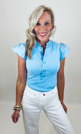 Frill Factor Tee (blue)