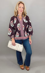 Scene Stealer Top (plum)