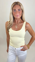 Double Take Ribbed Tank