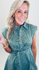 First Impression Dress (olive)