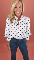 Spot On Statement Blouse