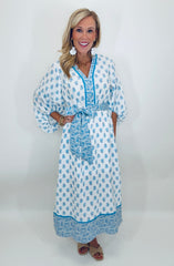 Cape Cod Classic Dress (blue)