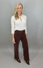 Patch Pocket Cord Jean