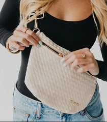 Woven Bum Bag (cream)
