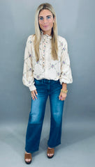 Blossom Hollow Top (cream)