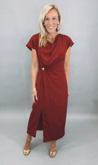 Evening Intent Dress (scarlet)