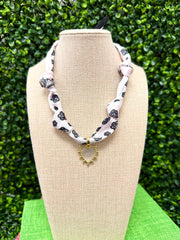 Love Glows Scarf Necklace