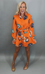 Autumn Medallion Dress