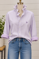 Second Story Shirt (BrooksBro/PurStr/M)