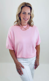 Relaxed Edit Sweater (pink)