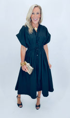 Effortless Pleat Dress