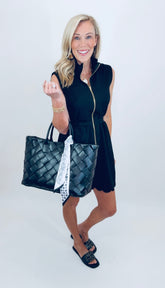 Adeline Woven Tote