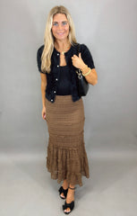 Wanderlust Lace Skirt (mocha)