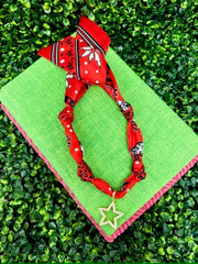 Lone Star Luxe Scarf Necklace