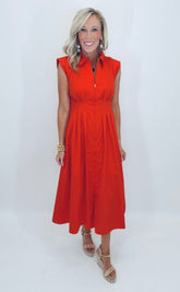 Red Hot Summer Dress
