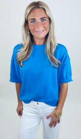 Understated Essential Top (blue)