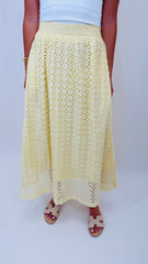 Sunlit Stitch Skirt