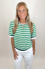 Greenlight Stripe Top