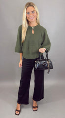 Langley Sweater (olive)