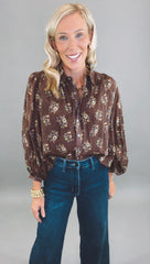 Fernfield Blouse (brown)