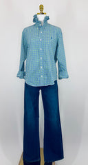Second Story Shirt (Polo/GreenBlBlk/M)