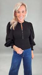 Poised Affair Top (black)