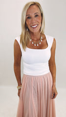 Twice as Nice Top (white)