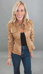 Power Play Jacket (camel)