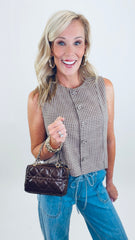 Madison Top (brown)