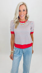 Pop Stripe Top