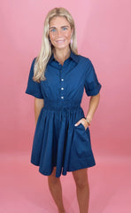 City Sleek Shirt Dress
