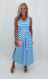 Coastal Cabana Midi Dress