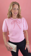 Bow So Sweet Knit (pink)